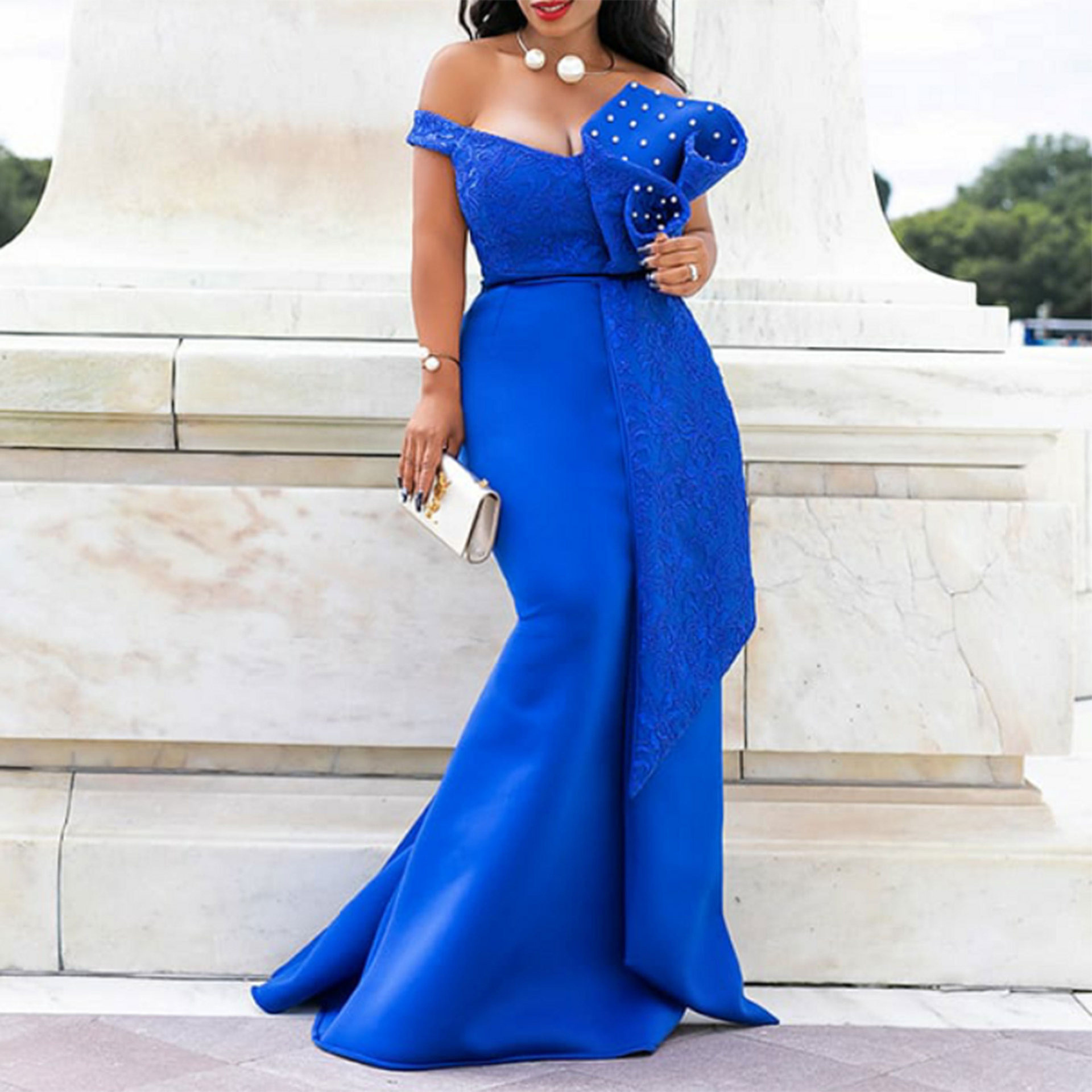 1622096104858.jpg Dresses, Women's Dresses, European And American Banquet Evening Dress, Bridesmaid Dress - الصورة 1