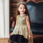 Princess dance with sequin bow
