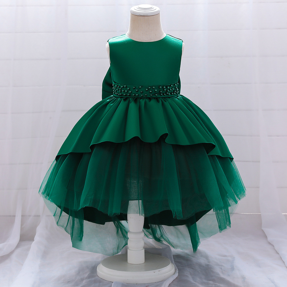 1615969398750.jpg Girl's Princess Dress Costume With Tail Gauze - الصورة 1