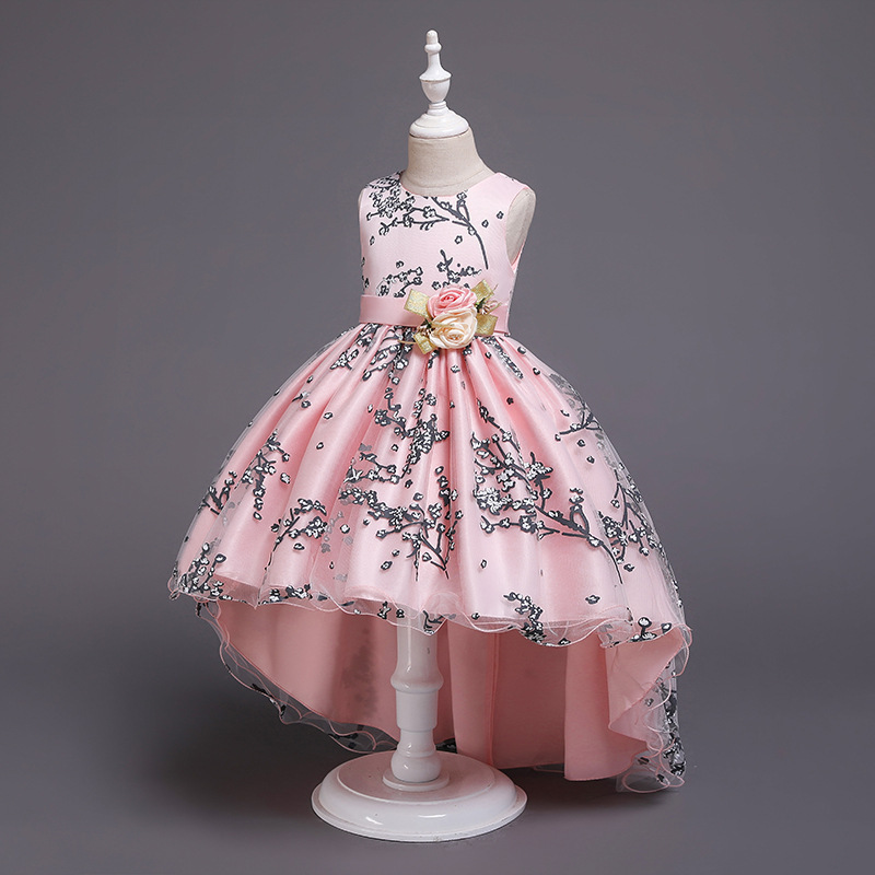 45a9cd2f-baa8-4d97-ab37-81549ff5d2a4.jpg Girls' Sleeveless Princess Dress Fashion Personality - الصورة 1