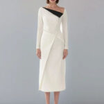 Fashion Personality French Stitching Dress Women