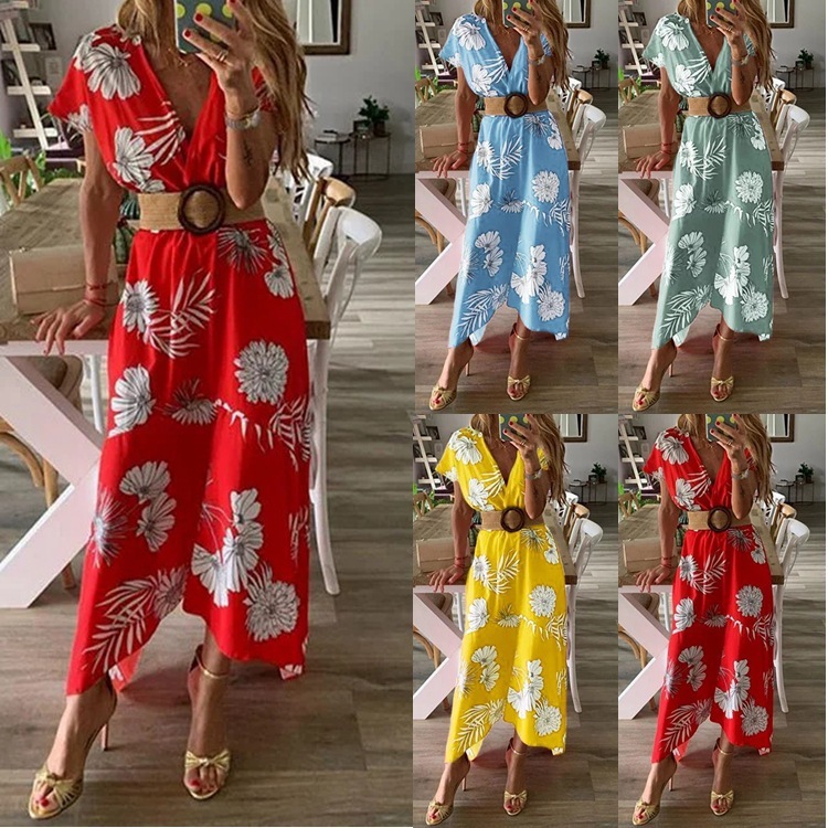 939544424290.jpg Printed casual dress - الصورة 1