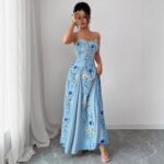 Elegant And Chic Printed Slip Dress