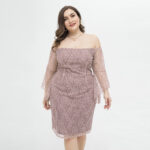 Elegant And Sexy Slim-fit Hip Lace Dress