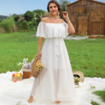 Summer French Off-the-Shoulder Fairy