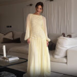 Elegant Luxurious And Textured Long Dress For Women